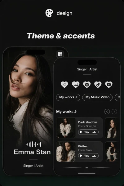Visual Customization Card